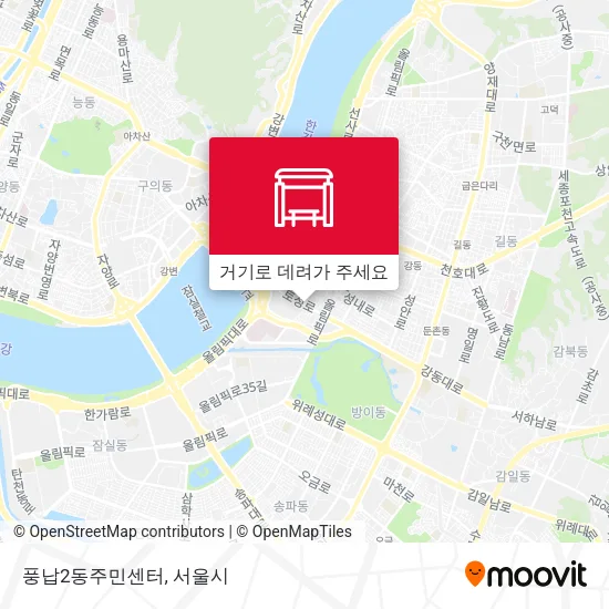 풍납2동주민센터 지도