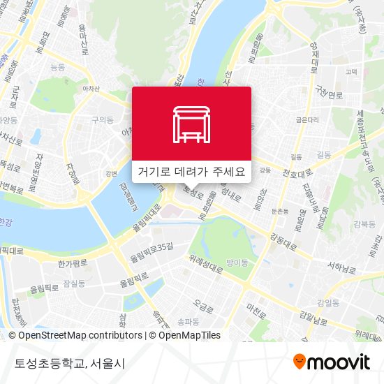 토성초등학교 지도