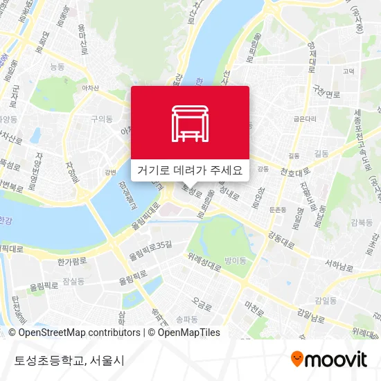 토성초등학교 지도