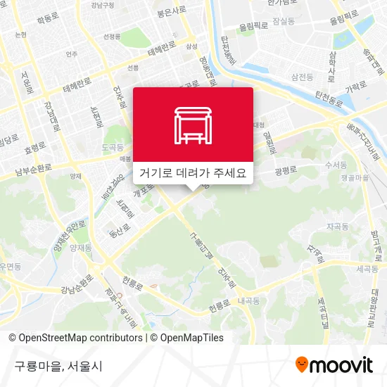 구룡마을 지도