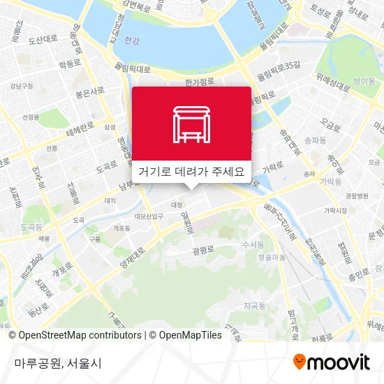 마루공원 지도