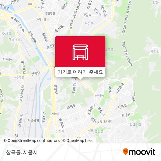 창곡동 지도