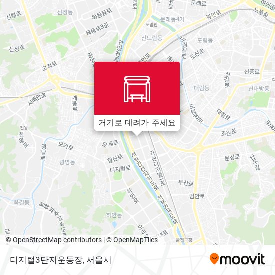 디지털3단지운동장 지도