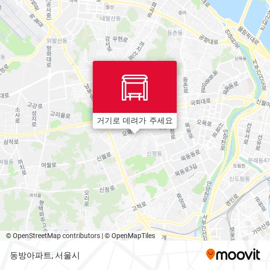 동방아파트 지도