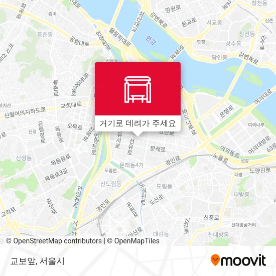 교보앞 지도