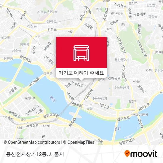 용산전자상가12동 지도