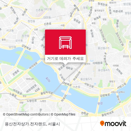 용산전자상가.전자랜드 지도