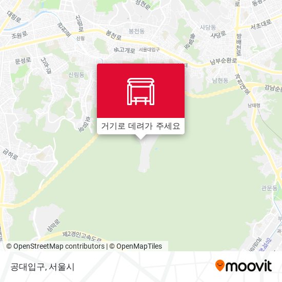 공대입구 지도