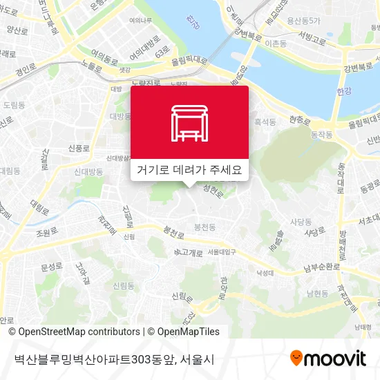 벽산블루밍벽산아파트303동앞 지도