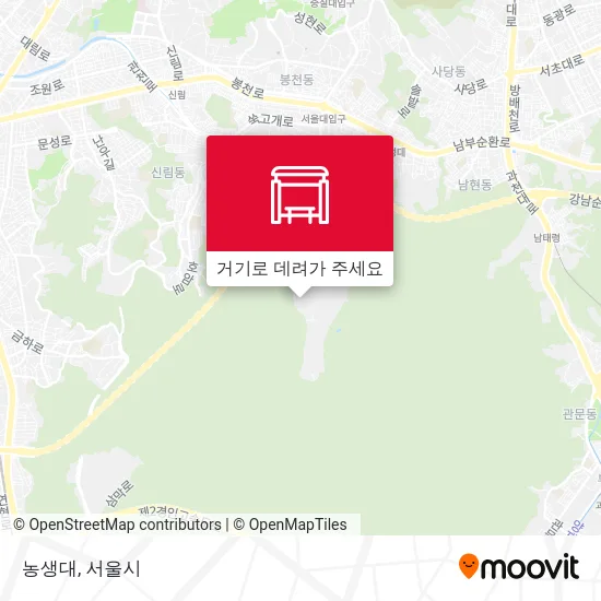 농생대 지도