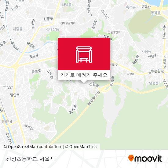 신성초등학교 지도