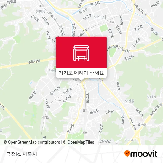 금정Ic 지도