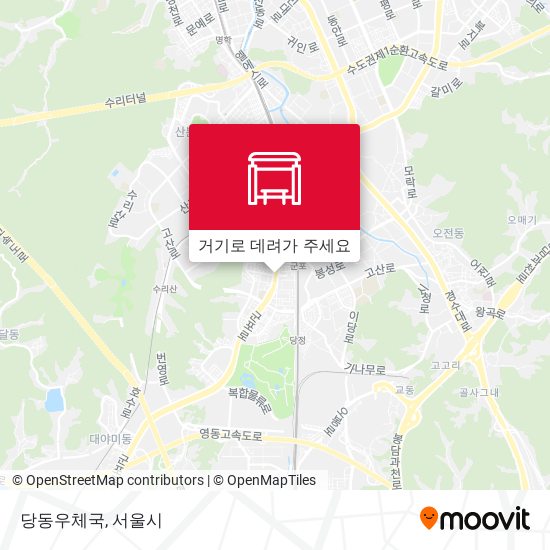 당동우체국 지도
