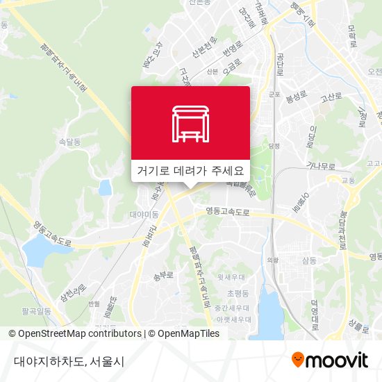 대야지하차도 지도