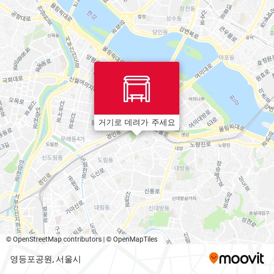 영등포공원 지도