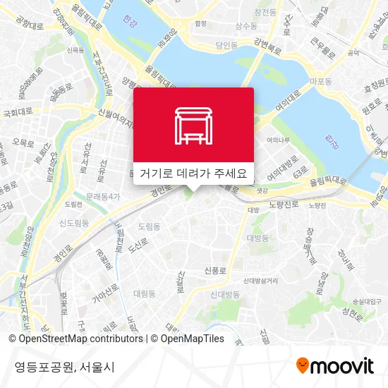 영등포공원 지도