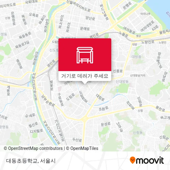대동초등학교 지도