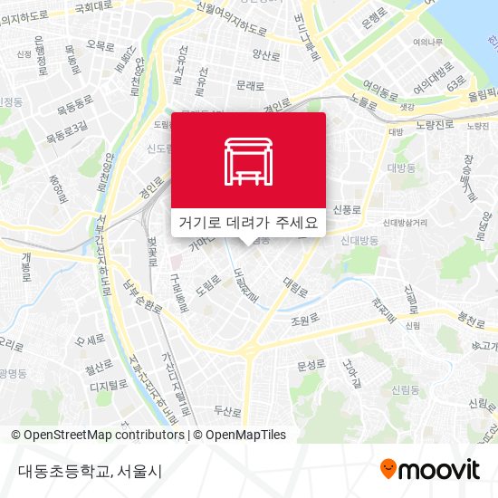 대동초등학교 지도
