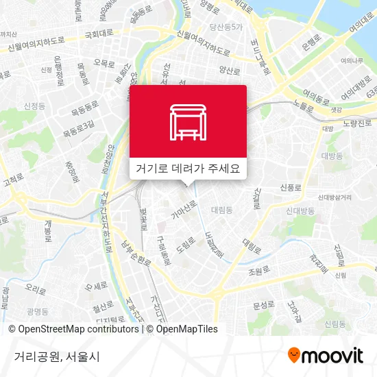 거리공원 지도