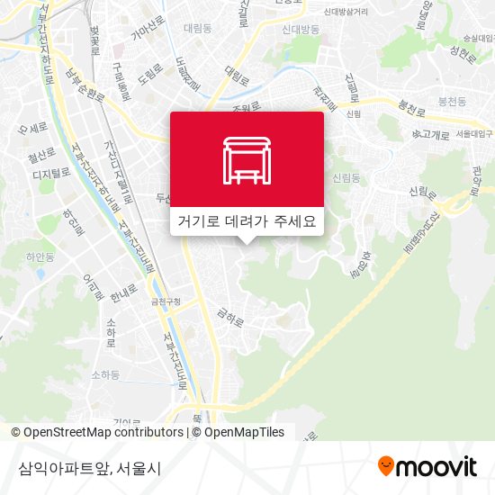 삼익아파트앞 지도