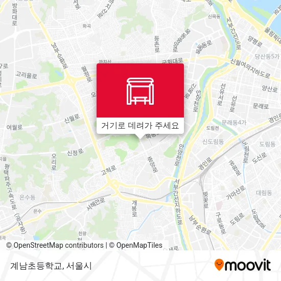 계남초등학교 지도