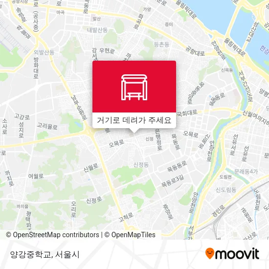 양강중학교 지도