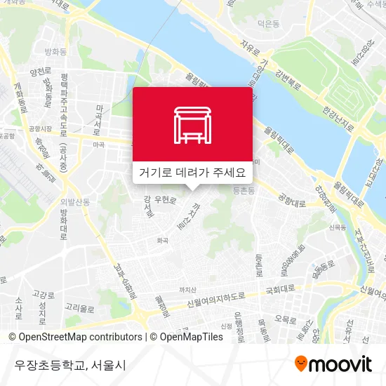 우장초등학교 지도