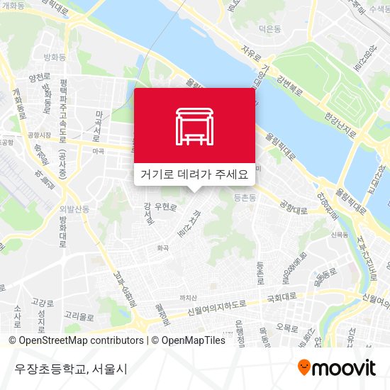 우장초등학교 지도