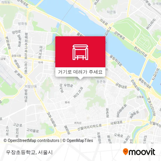 우장초등학교 지도