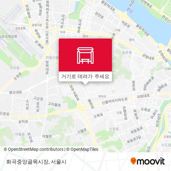 화곡중앙골목시장 지도