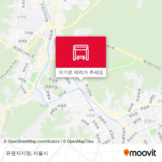 유원지시장 지도