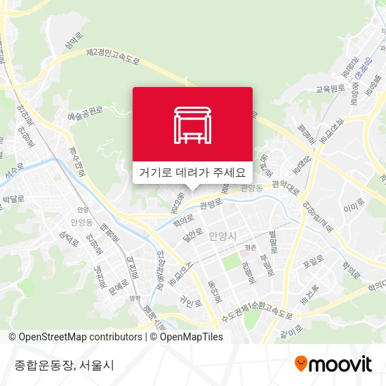 종합운동장 지도