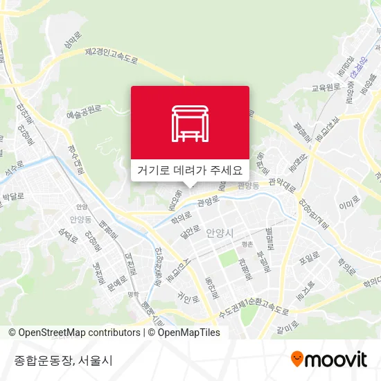 종합운동장 지도