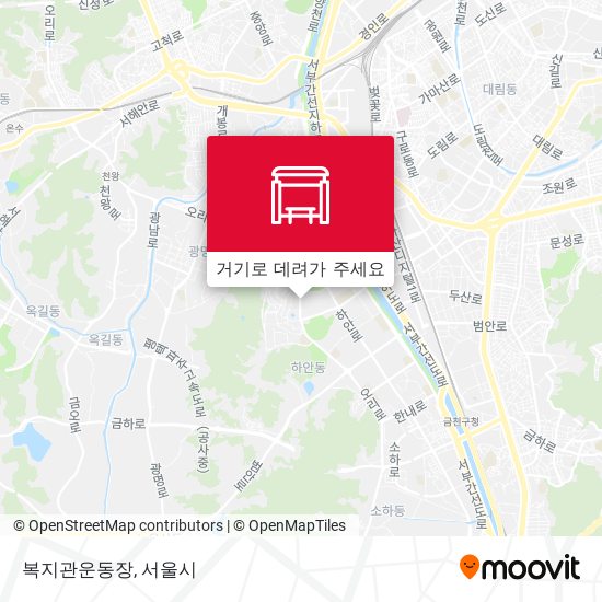 복지관운동장 지도