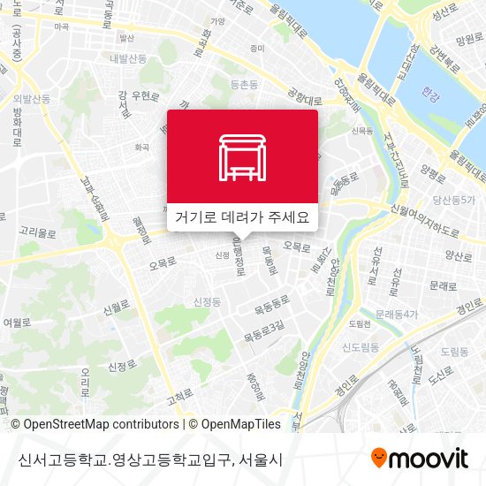 신서고등학교.영상고등학교입구 지도