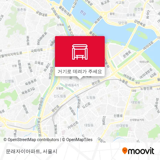 문래자이아파트 지도