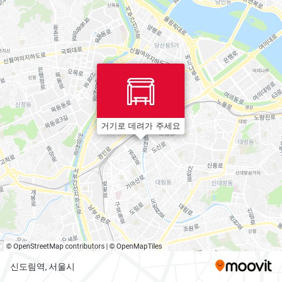신도림역 지도