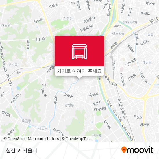 철산교 지도