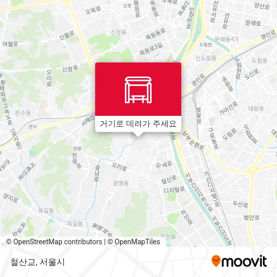 철산교 지도