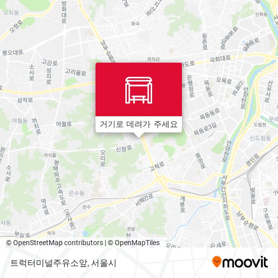 트럭터미널주유소앞 지도