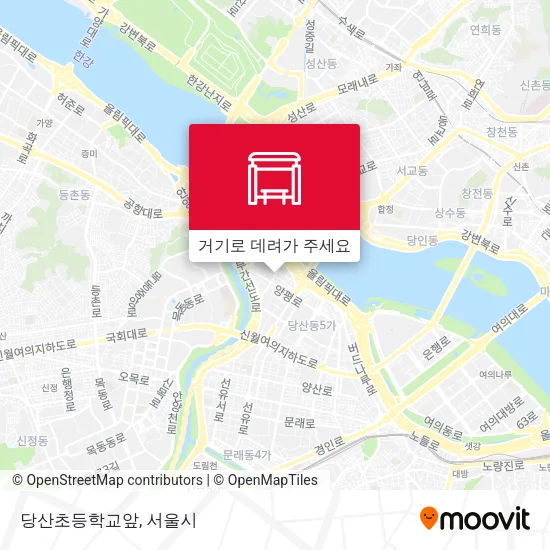 당산초등학교앞 지도