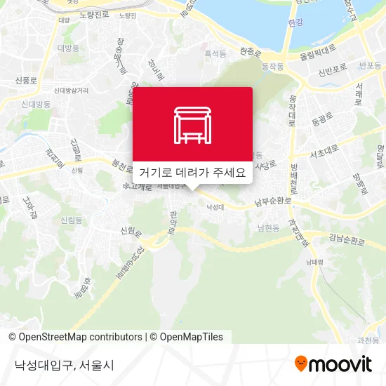 낙성대입구 지도