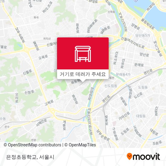 은정초등학교 지도