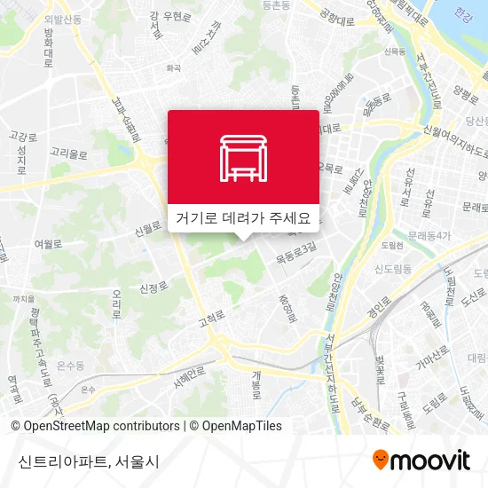 신트리아파트 지도