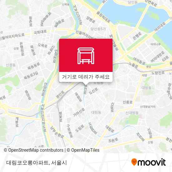 대림코오롱아파트 지도
