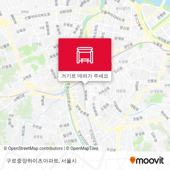 구로중앙하이츠아파트 지도