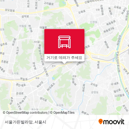 서울가든빌라앞 지도