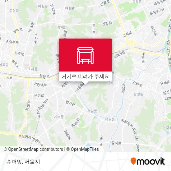 슈퍼앞 지도