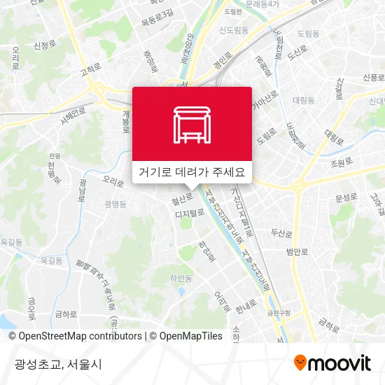 광성초교 지도