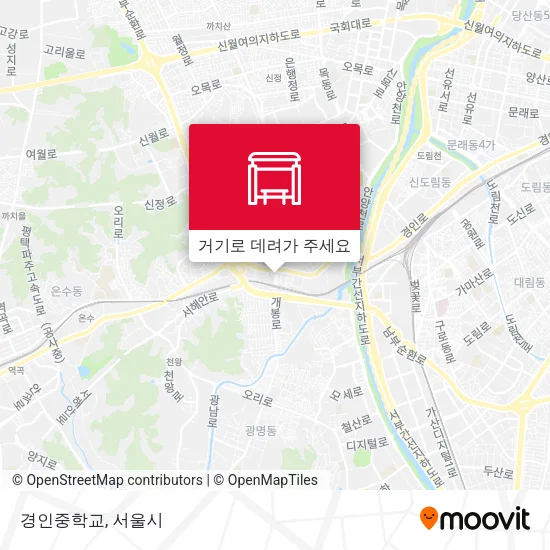 경인중학교 지도